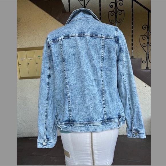 AG Adriano Goldschmied Acid Washed Trucker Jean Jacket EUC/sz M - Picture 11 of 16